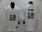 Nike Dolphins 13 Dan Marino White Shadow Logo Limited Jersey,baseball caps,new era cap wholesale,wholesale hats